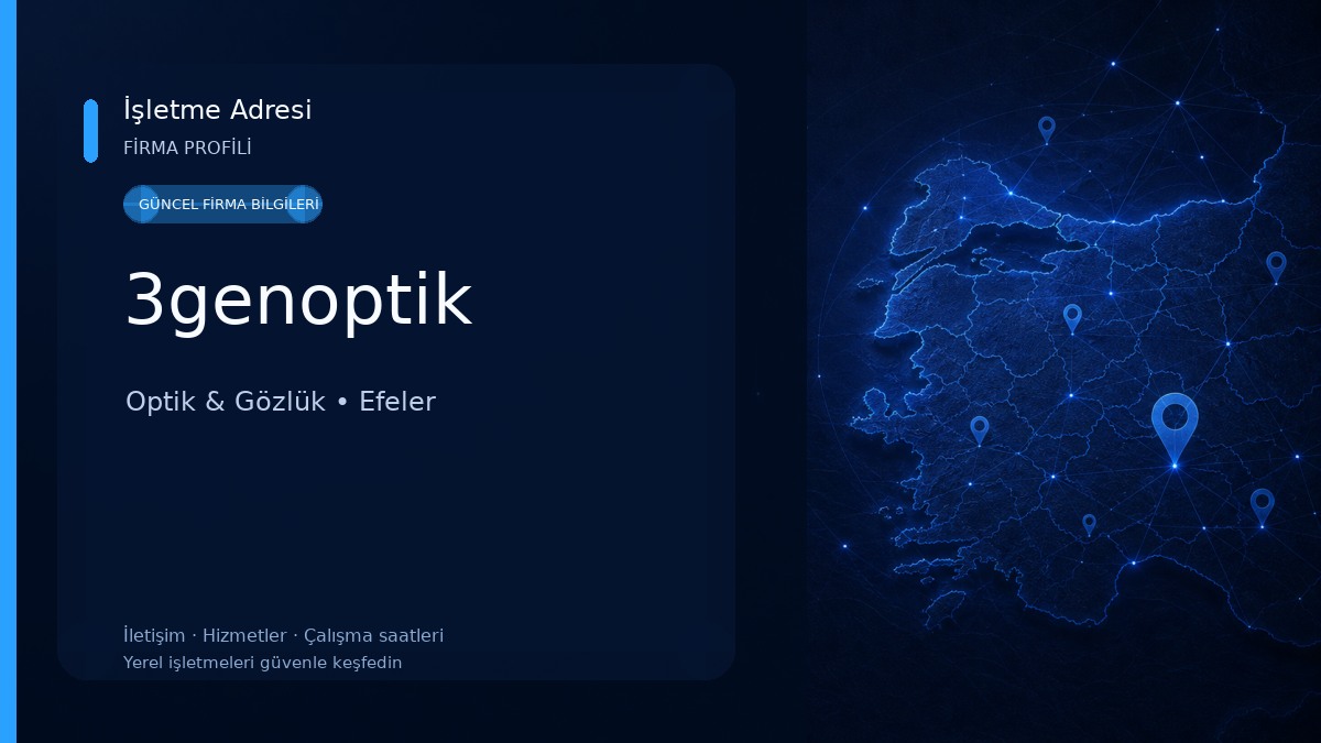 3genoptik Optik & Gözlük