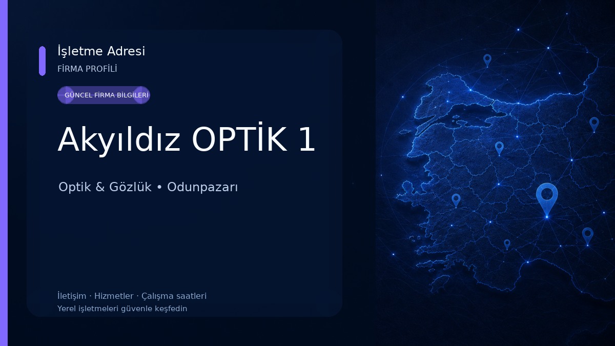 Akyıldız OPTİK 1