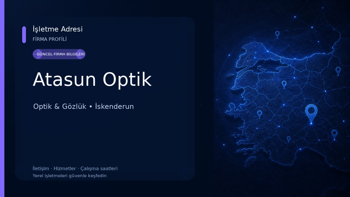 Atasun Optik Optik & Gözlük