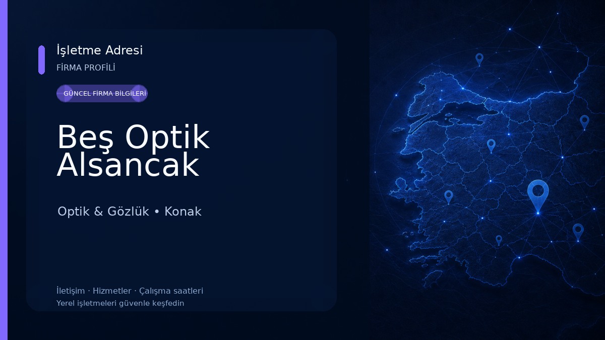 Beş Optik Alsancak Optik & Gözlük