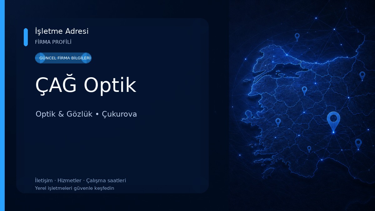 ÇAĞ Optik Optik & Gözlük