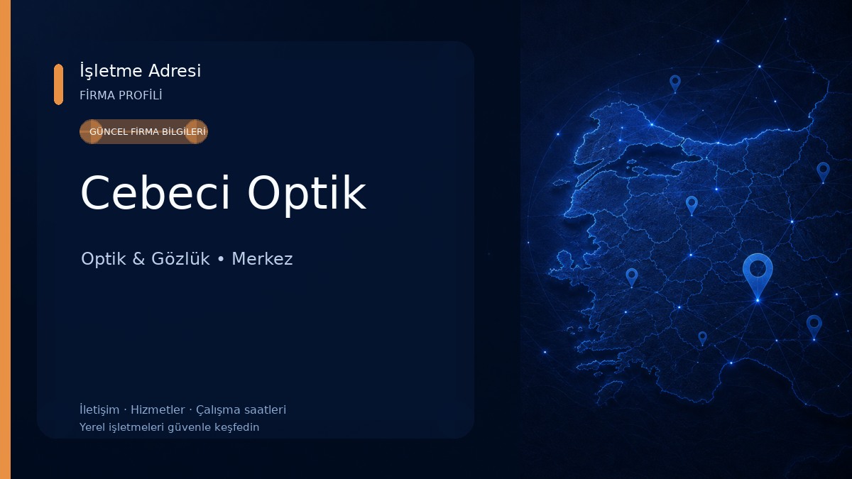 Cebeci Optik Optik & Gözlük