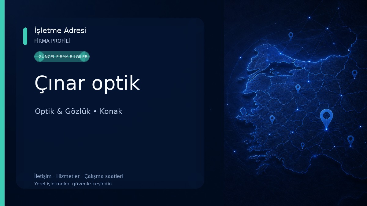 Çınar optik