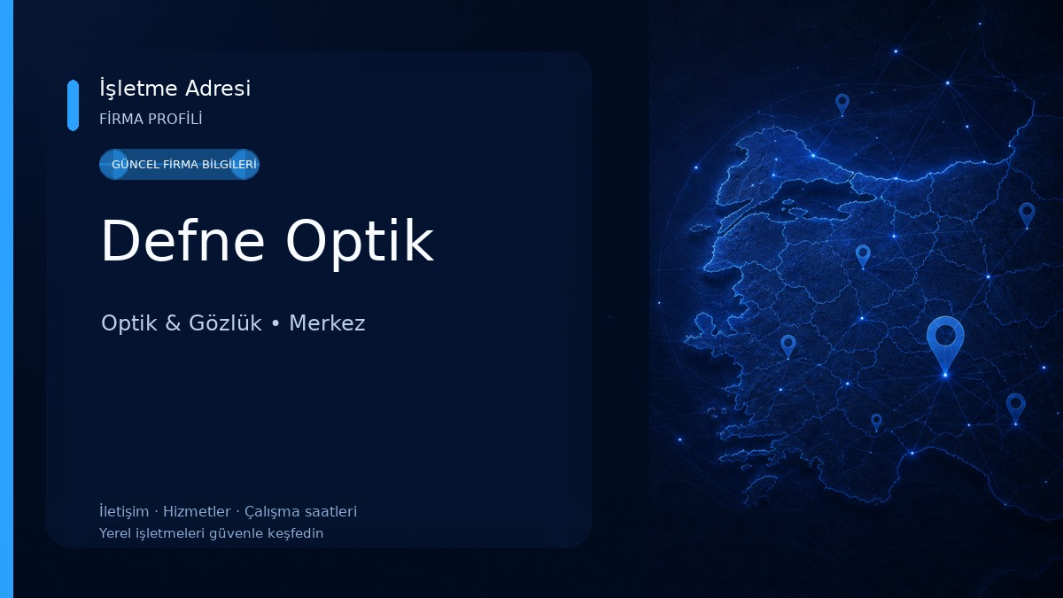 Defne Optik Optik & Gözlük