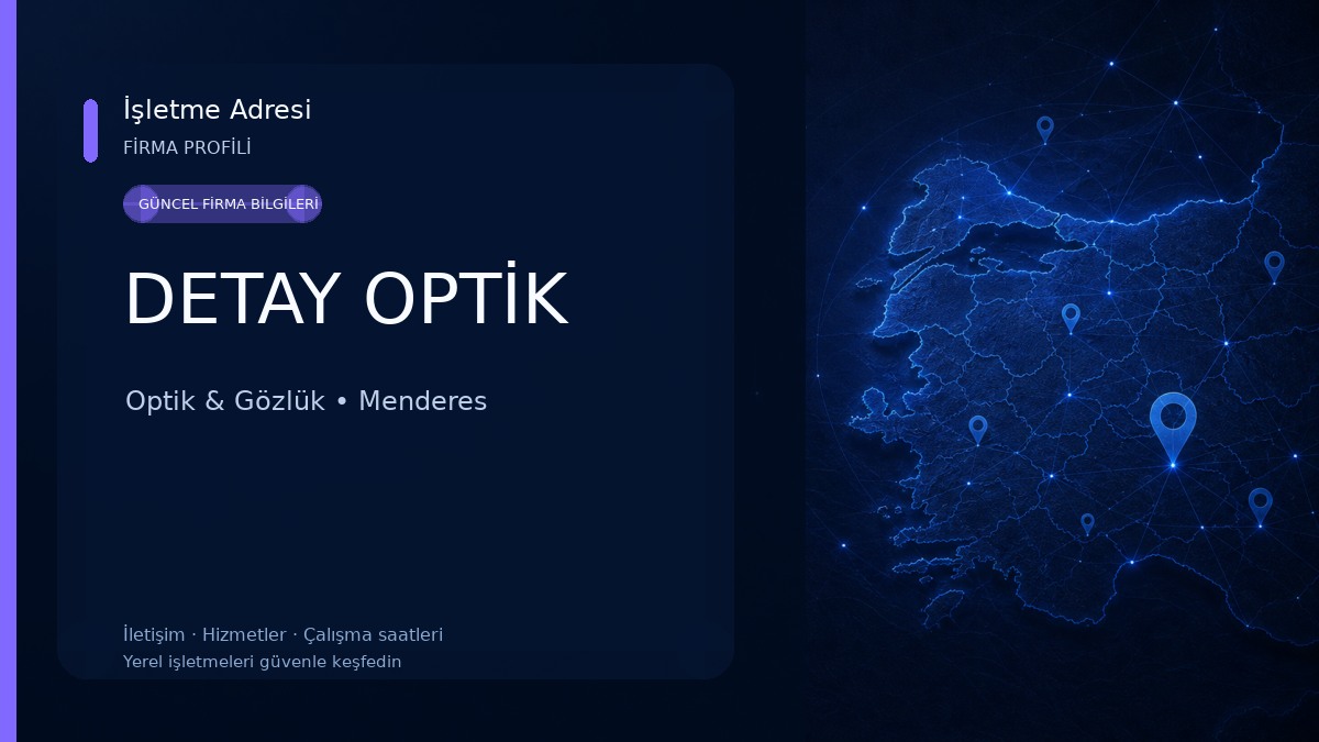 DETAY OPTİK Optik & Gözlük