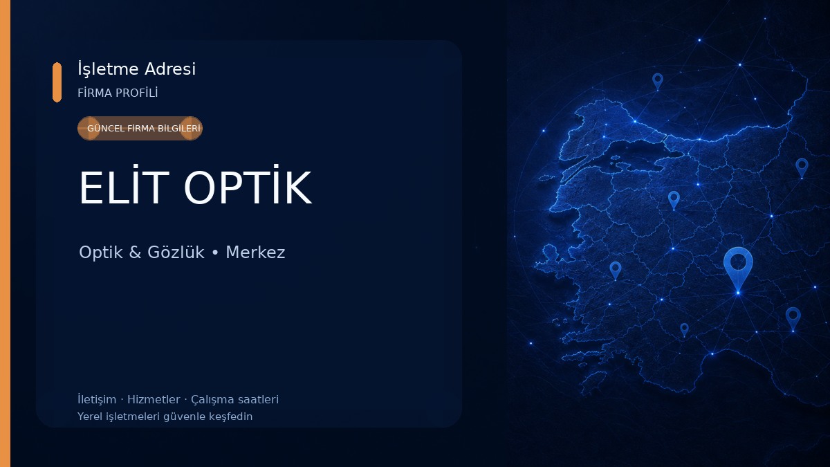 ELİT OPTİK Optik & Gözlük