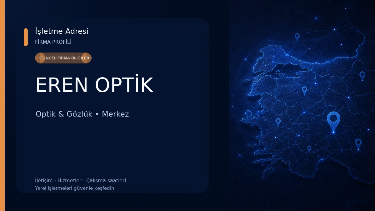 EREN OPTİK Optik & Gözlük