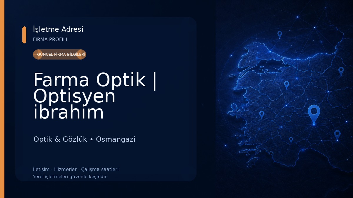 Farma Optik | Optisyen ibrahim SARIKOÇ Optik & Gözlük