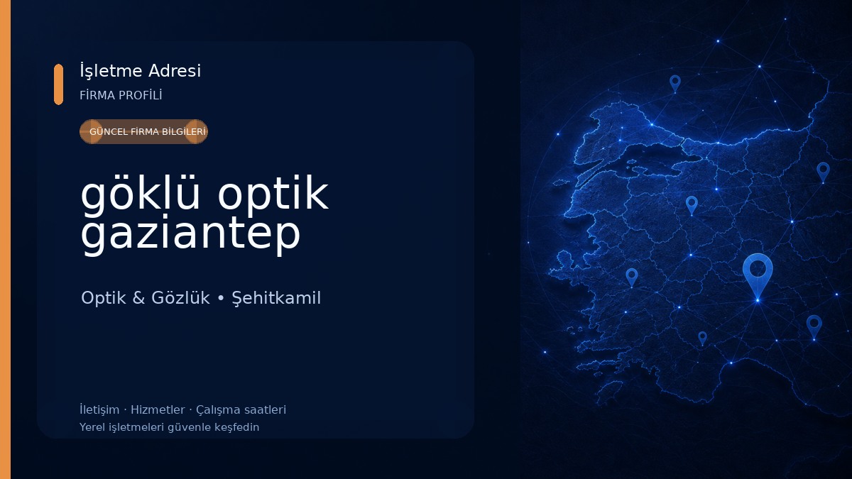 göklü optik gaziantep Optik & Gözlük