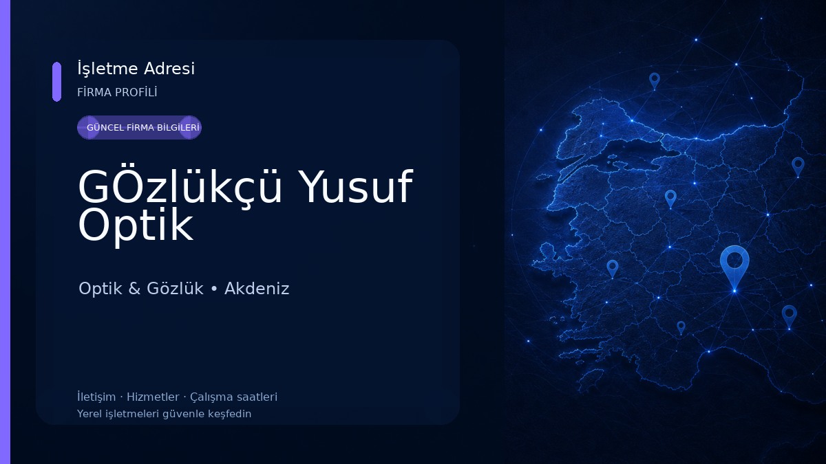 GÖzlükçü Yusuf Optik