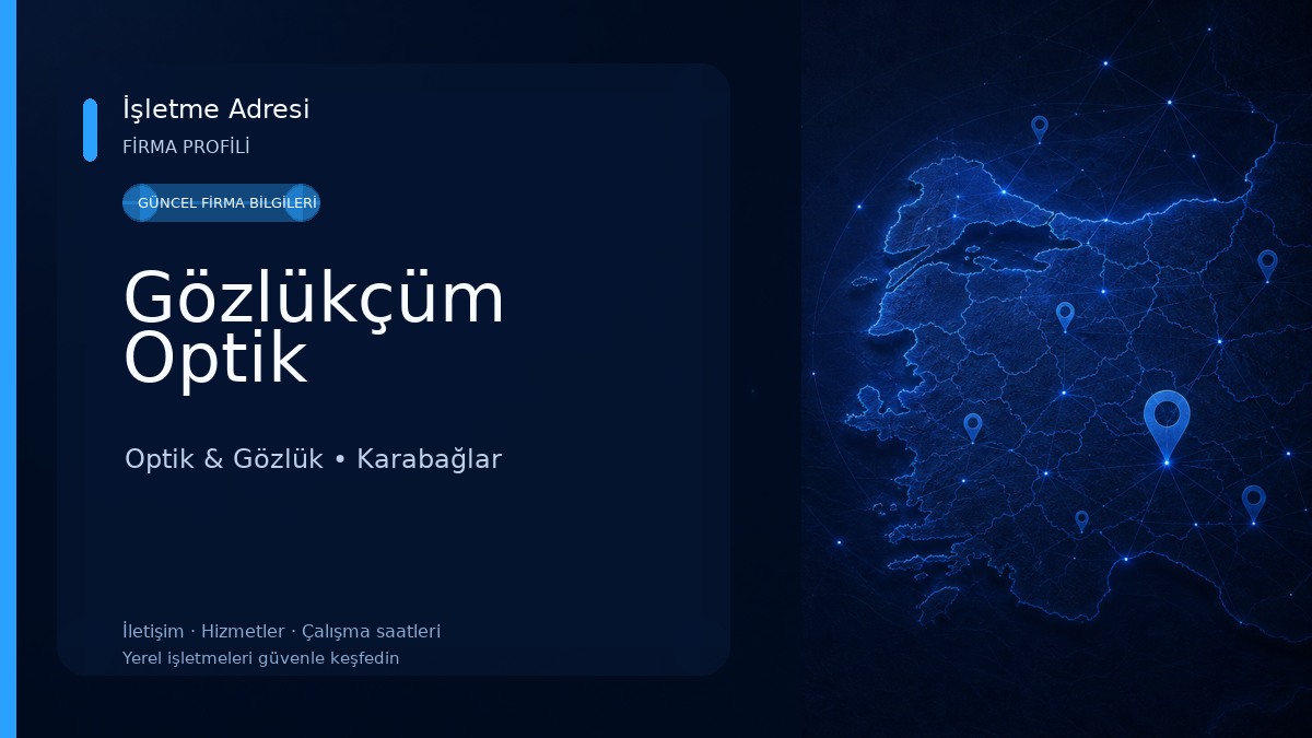 Gözlükçüm Optik Optik & Gözlük