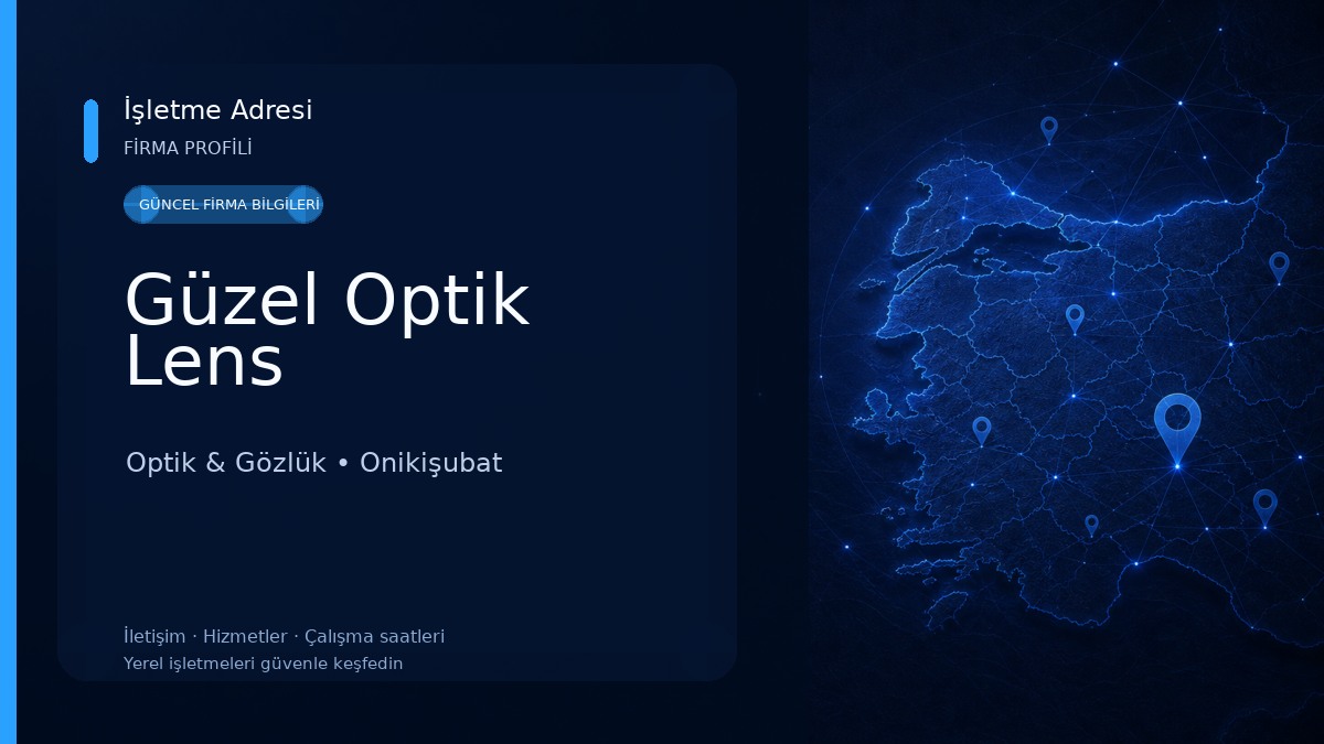 Güzel Optik Lens Optik & Gözlük