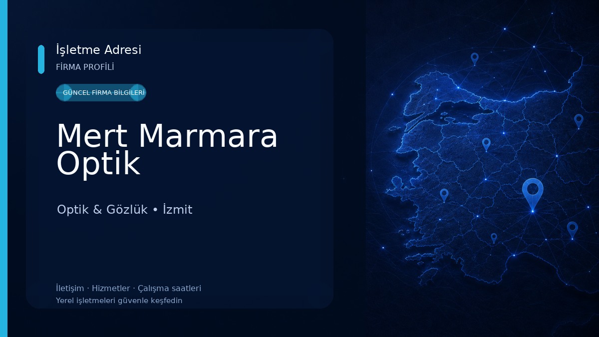 Mert Marmara Optik Optik & Gözlük