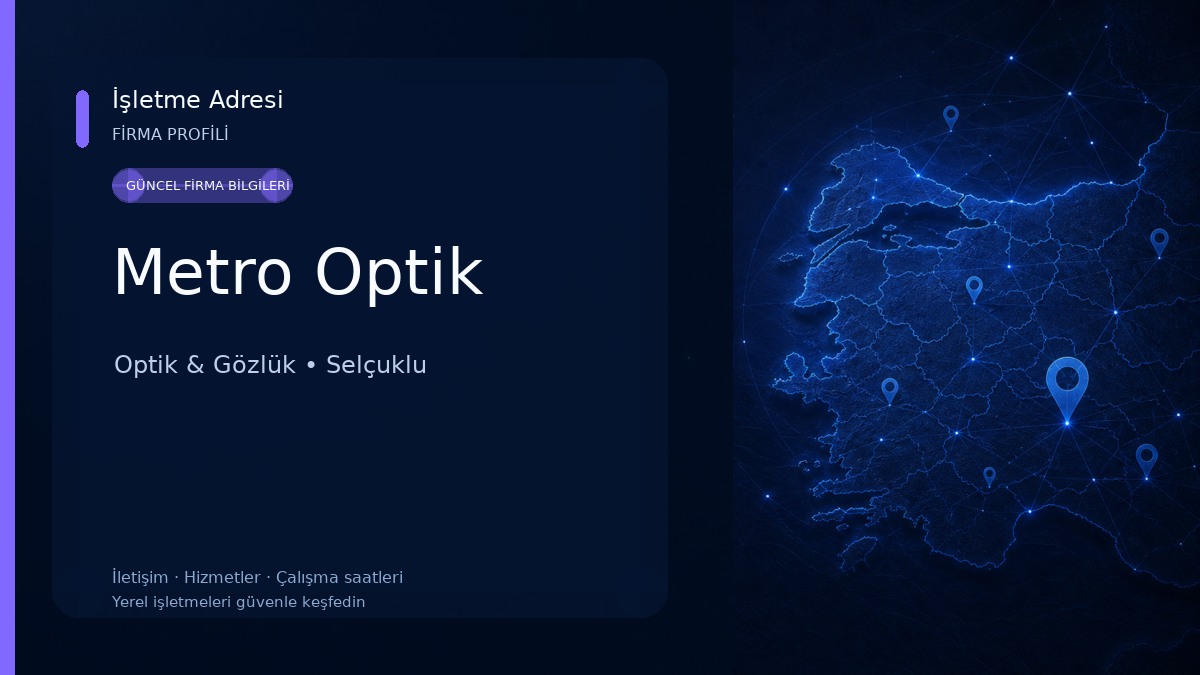 Metro Optik Optik & Gözlük