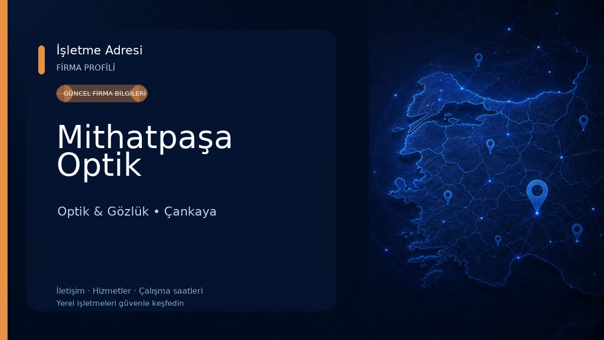 Mithatpaşa Optik Optik & Gözlük