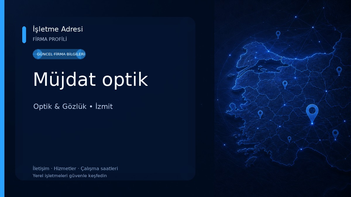 Müjdat optik Optik & Gözlük