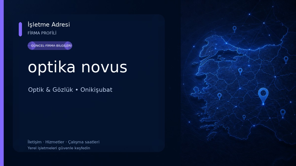optika novus Optik & Gözlük