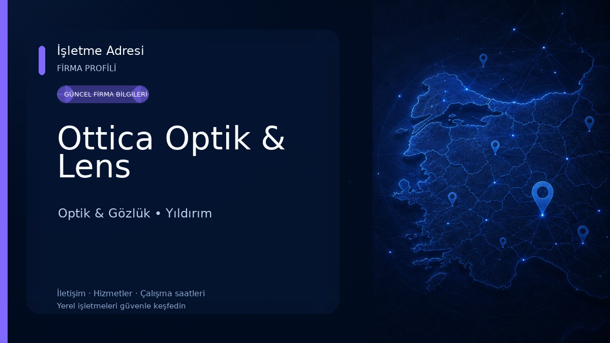 Ottica Optik & Lens Optik & Gözlük