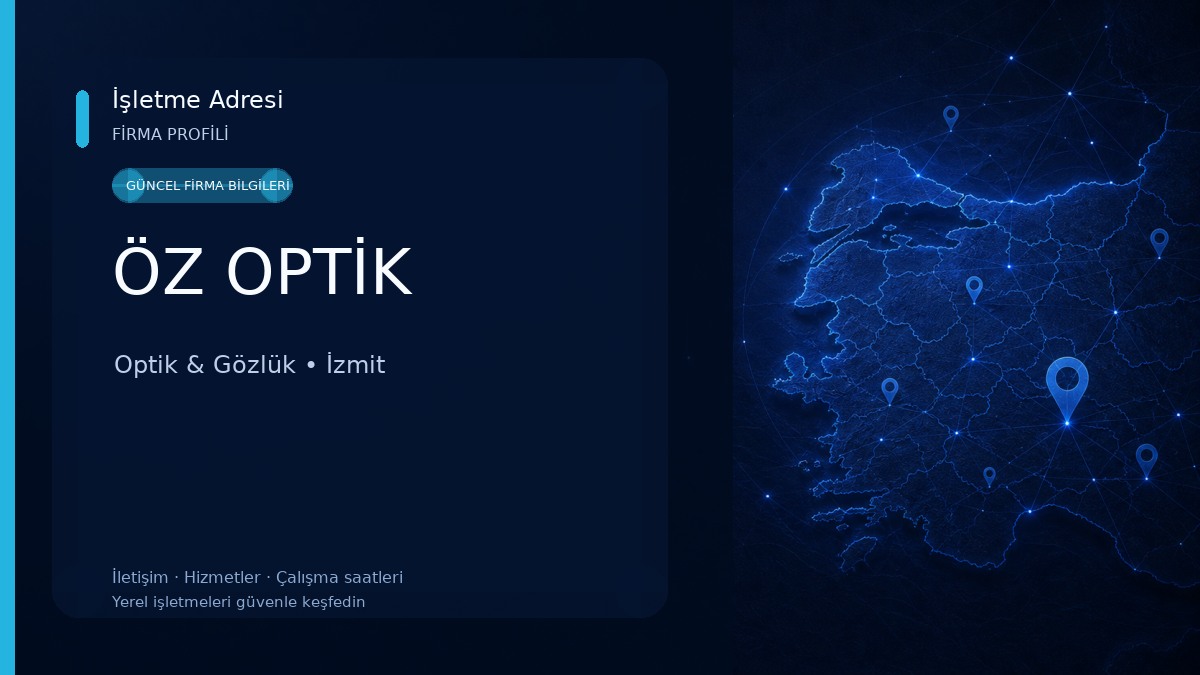 ÖZ OPTİK Optik & Gözlük