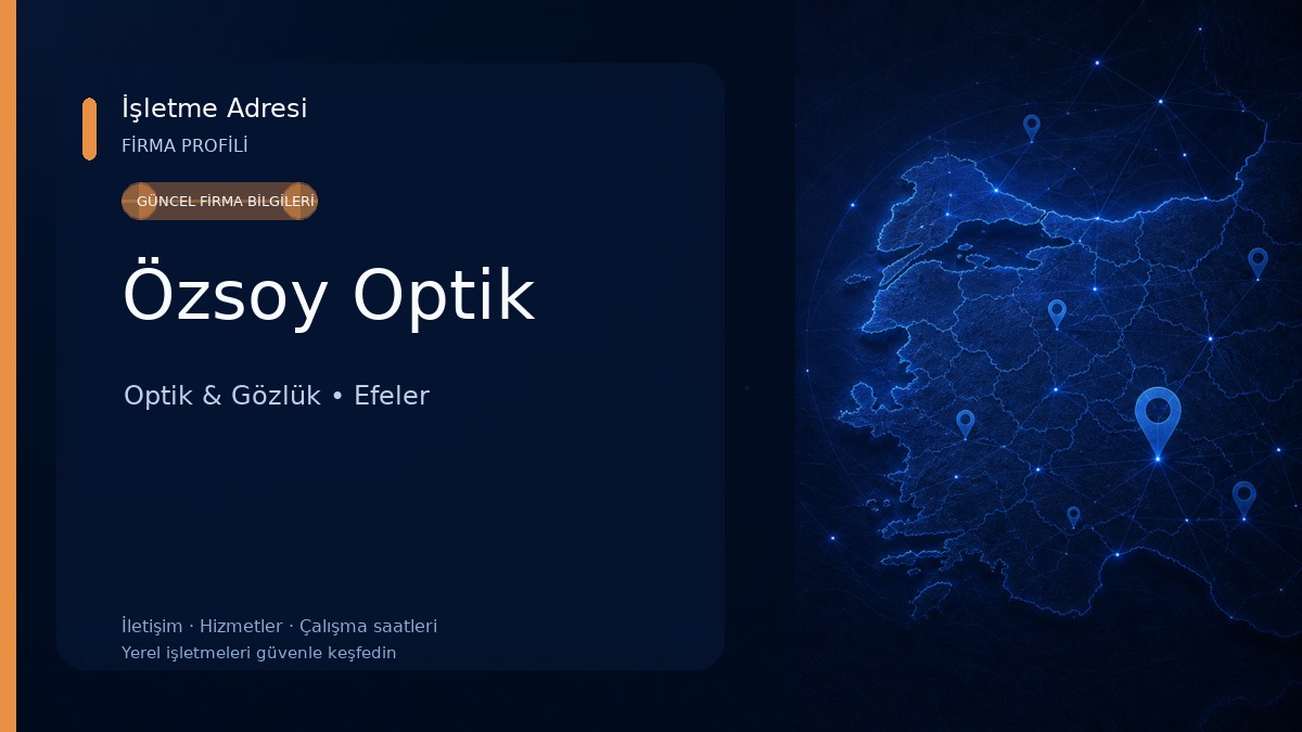 Özsoy Optik Optik & Gözlük