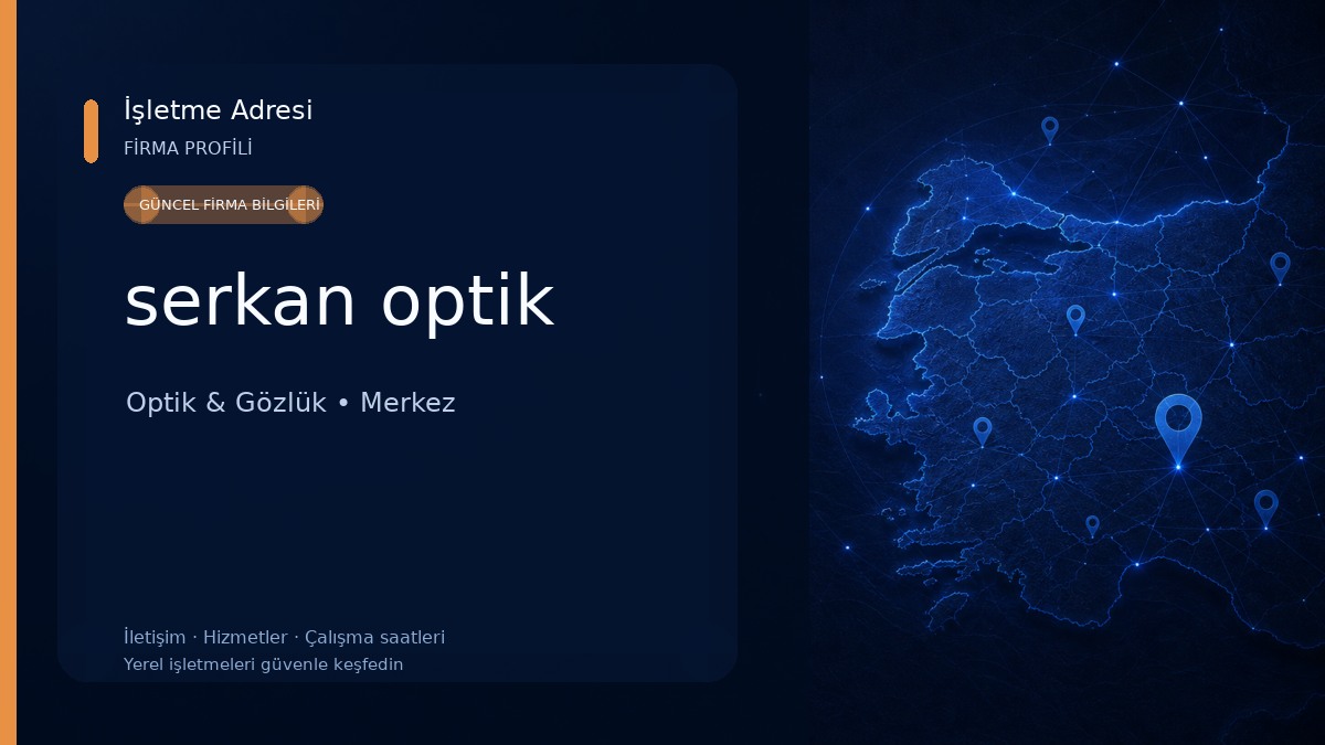 serkan optik Optik & Gözlük