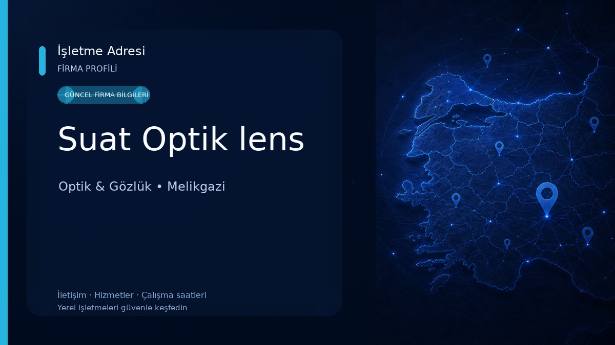 Suat Optik lens