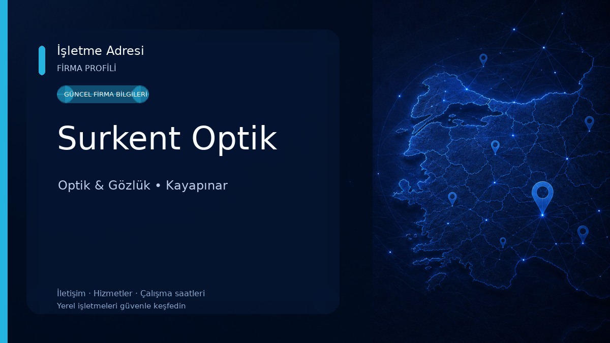 Surkent Optik Optik & Gözlük