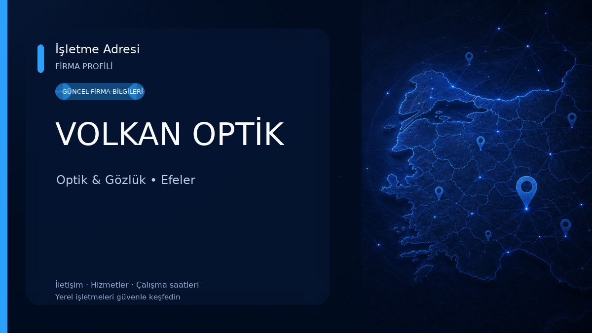 VOLKAN OPTİK Optik & Gözlük
